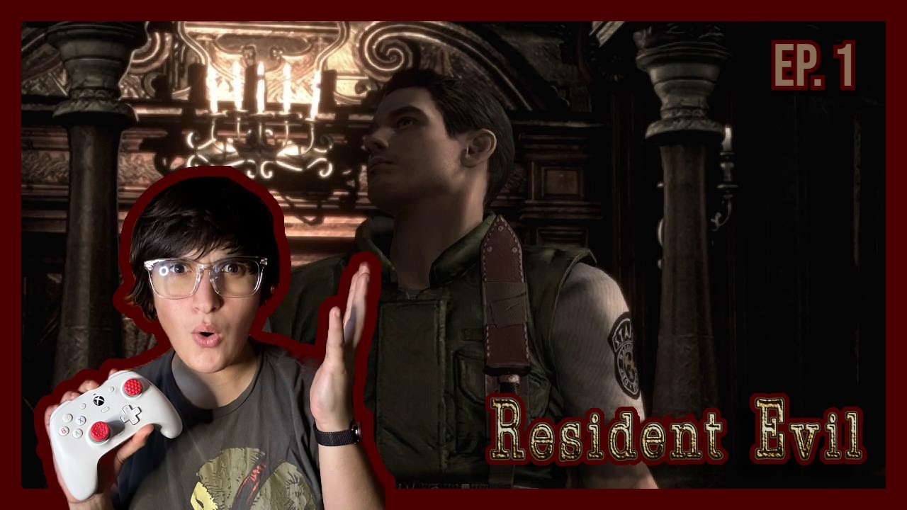 WHAT THE HELL ARE WE DOING IN THIS MANSION... (Resident Evil 1 HD - Episode 1)