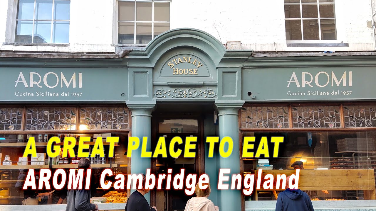 Aromi - A great place to eat in Cambridge England