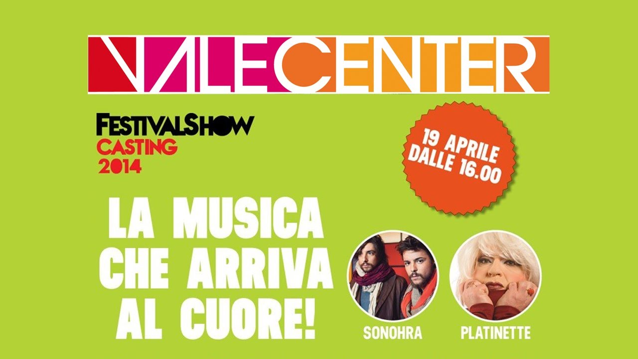 Festival Show Casting 2014 - Valecenter
