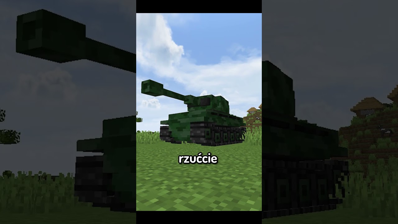 CZOŁGI w MINECRAFT DATAPACK #shorts