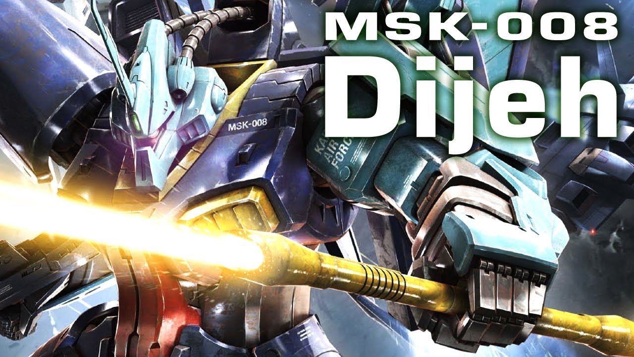 【アムロがガンダムに乗らなかった理由】MSK-008 ディジェ【ガンダム解説】
