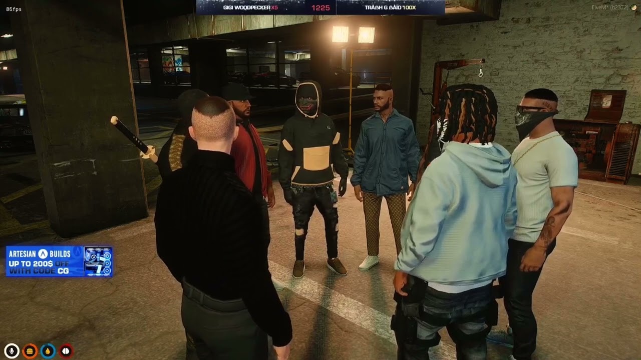 Ramee talks about stories of his IRL job with Chang Gang | GTA V Nopixel RP 3.0
