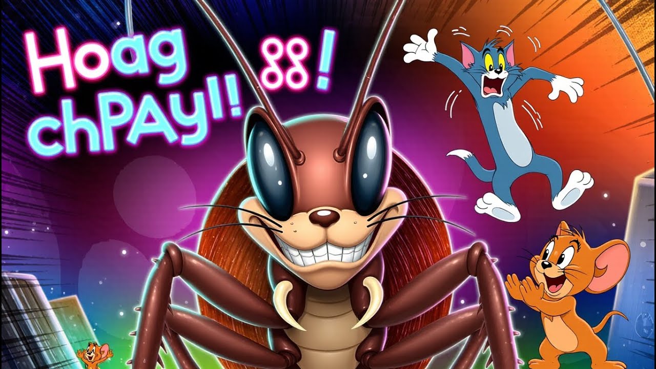 خطة توم المجنونة للقضاء على الصراصير! 😱 Tom’s Crazy Plan to Defeat the Roaches!