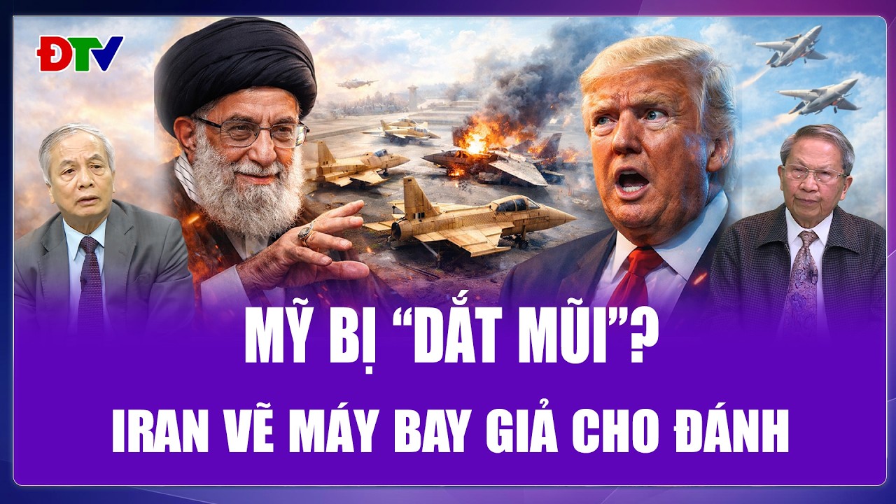 QUỐC TẾ NÓNG: Bị Iran cho “cú lừa”, Mỹ tốn công vô ích khi điên cuồng tấn công vào “máy bay giả”
