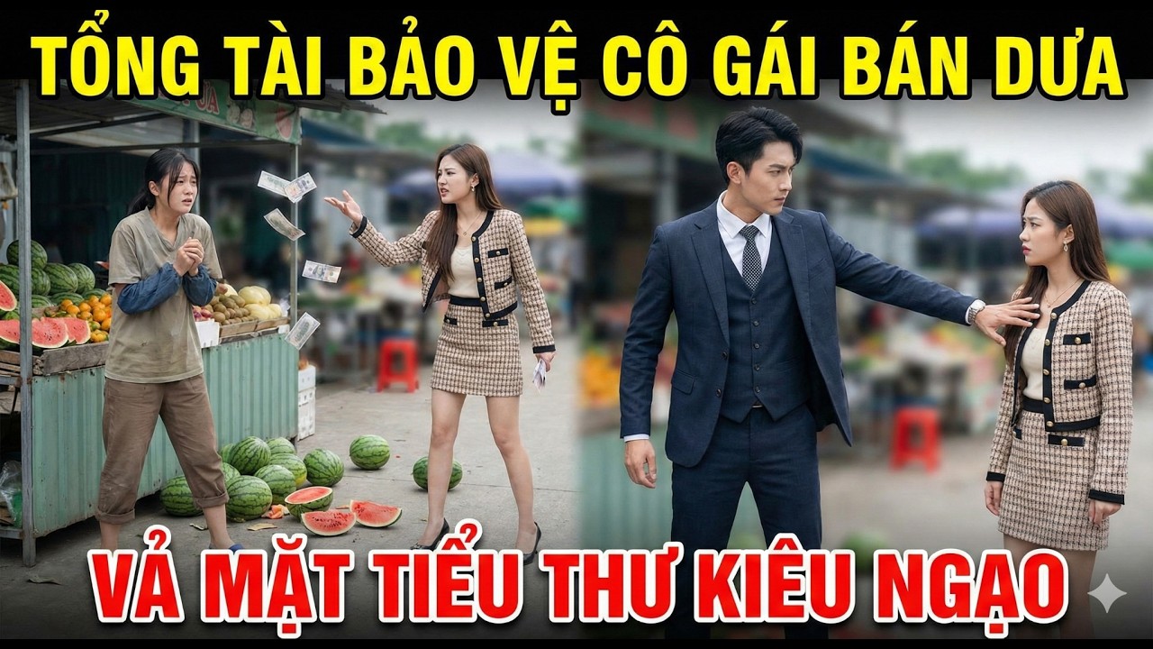 Tổng Tài Bá Đạo Say Đắm Cô Gái Bán Dưa Hấu Nghèo Và Cái Kết Ngọt Ngào