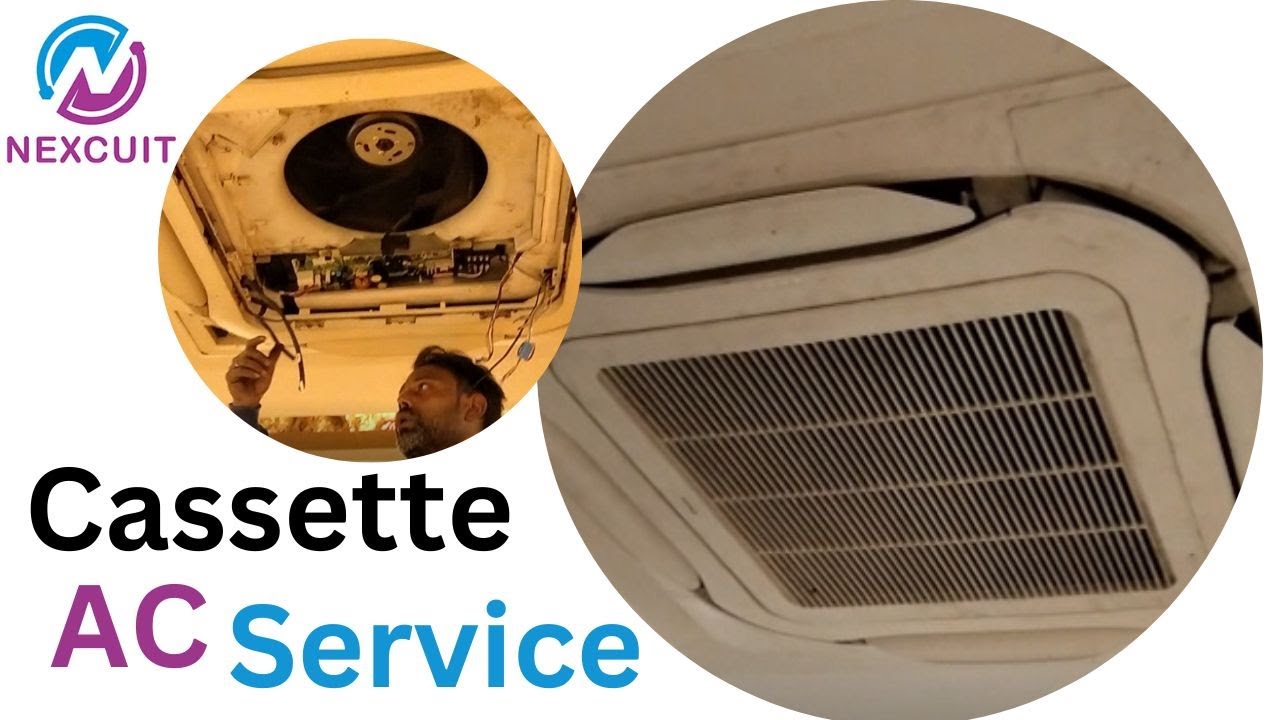 How to Cassette AC service with jet pump | Cassette AC Repair & Gas Charging | Call: 8743050524