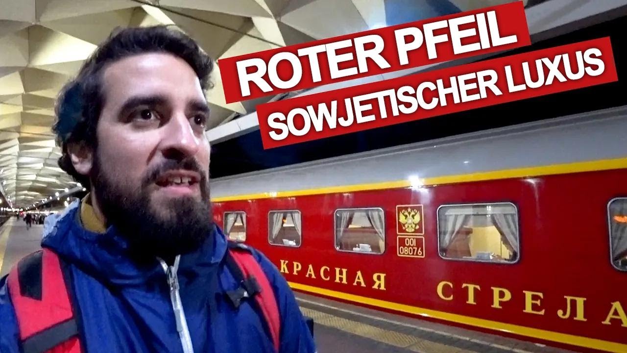 Der luxuriöseste Zug Russlands: Der Rote Pfeil
