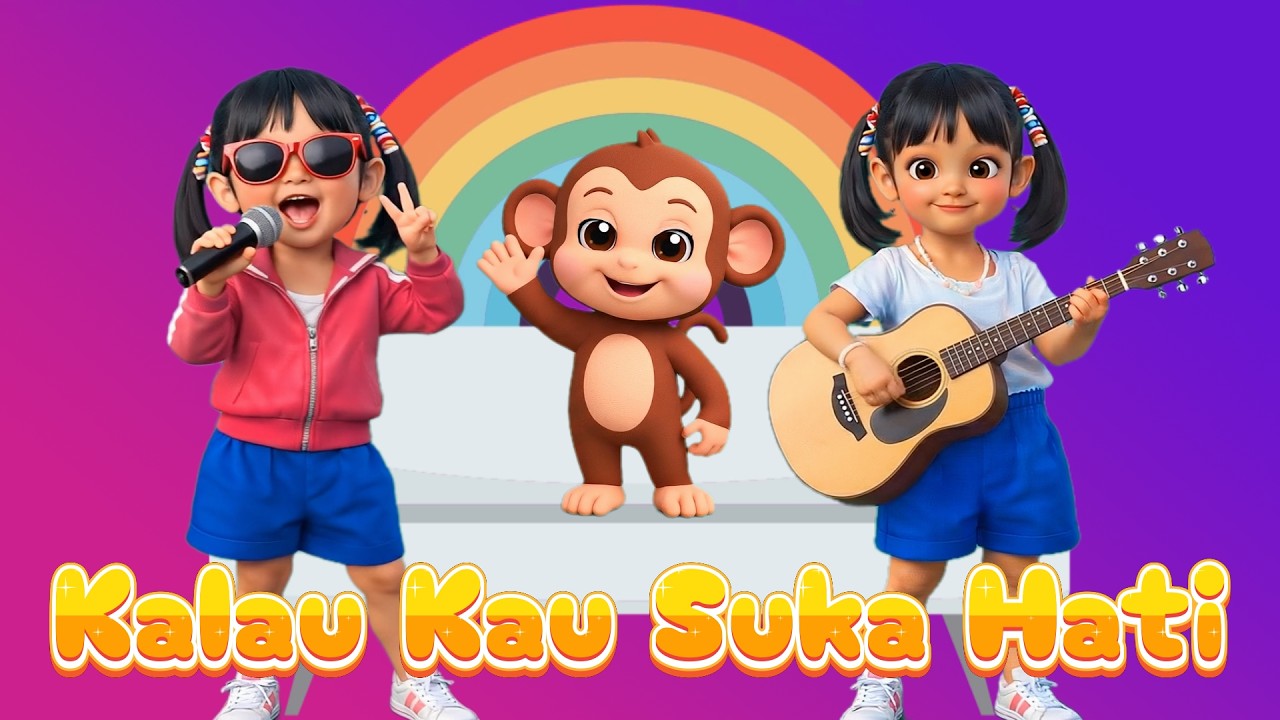 Kalau Kau Suka Hati Tepuk Tangan 👏❤️ Lagu Anak Anak Ceria & Populer