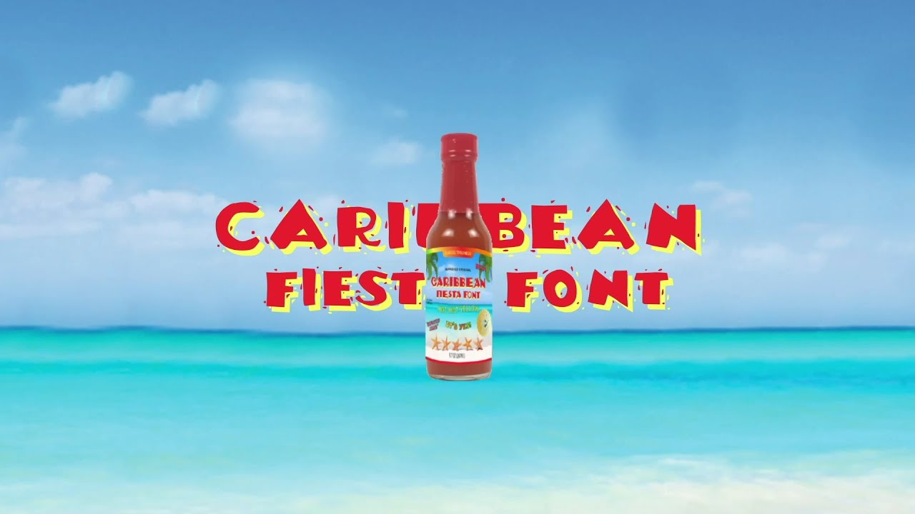 Caribbean Fiesta Font - Omega Mart