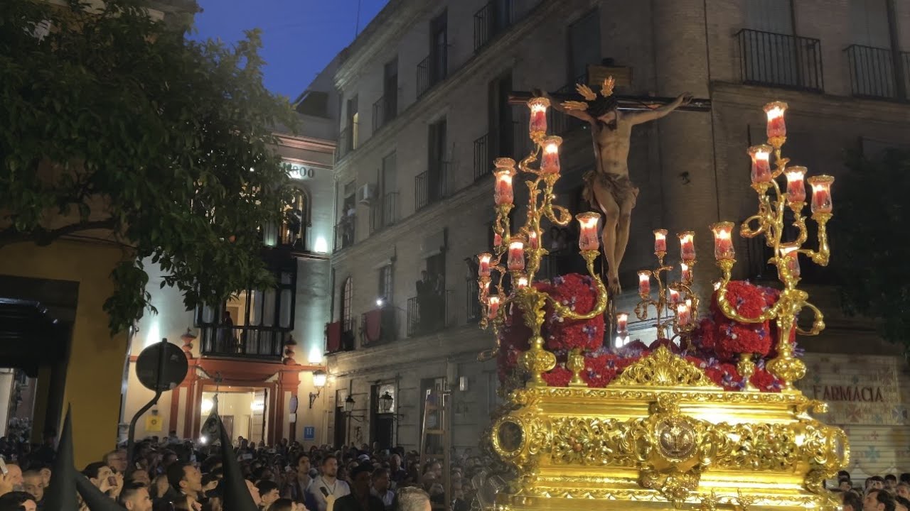 Cristo de la Salud de San Bernardo por Mateos Gago 2023 [4K] Semana Santa Sevilla