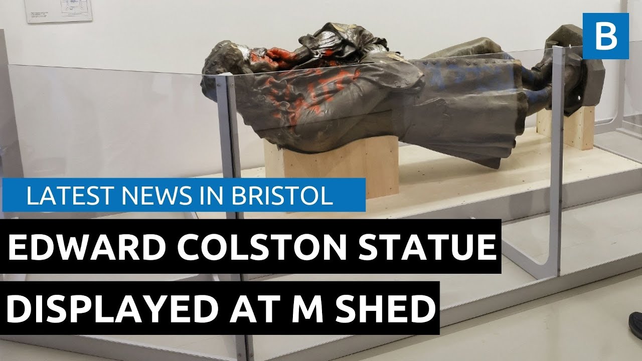 Edward Colston statue goes on display at M Shed