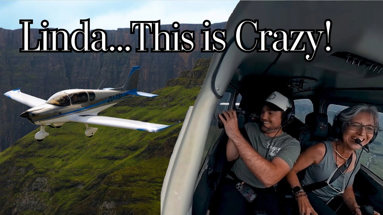 Jagged Mist Mountains, World's Tallest Waterfall - South African Flying Adventure!