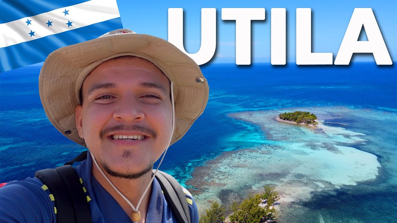 Mi Primera vez en Utila, Islas de la Bahía Honduras 😍🇭🇳🏝