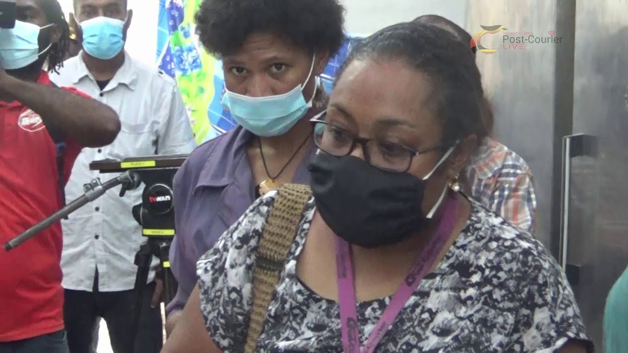 The morgue's condition at Papua New Guinea's capital, Port Moresby.