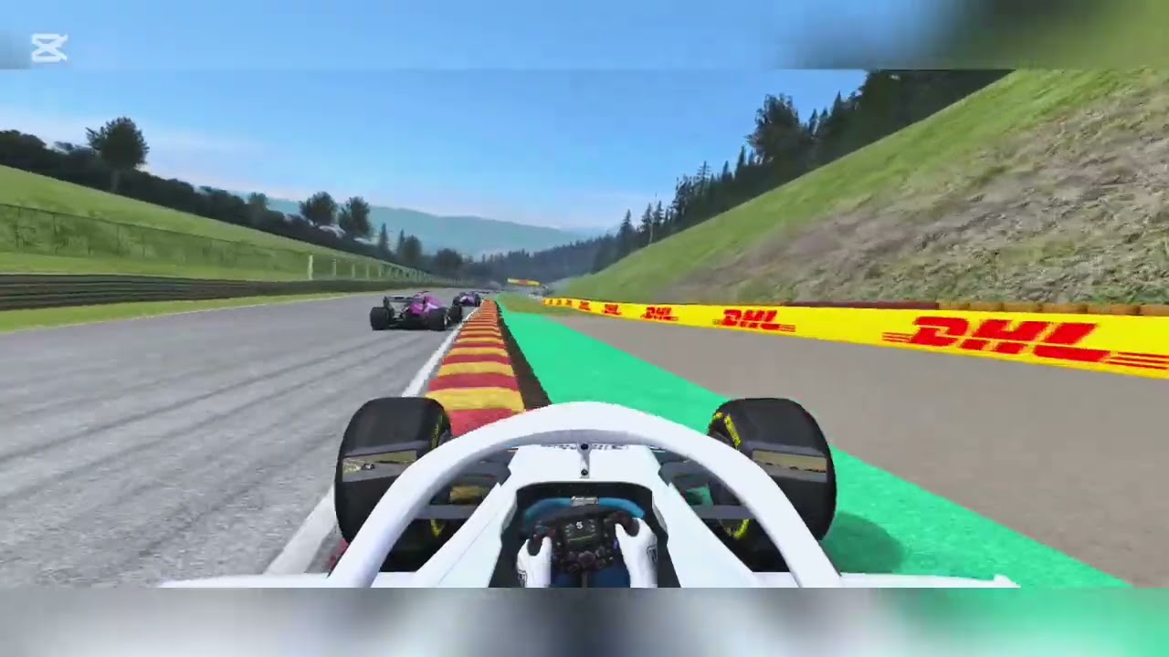 #Formula1 &reg; F1 Debut car #Cup #circuit de spa-francorchamps cup #realracing3 game #spa,belgium #lap2