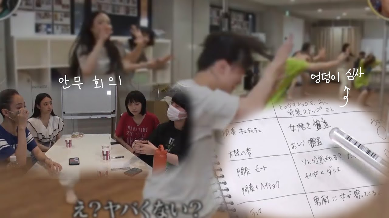 새로운 학교의 리더즈, 안무가 만들어지는 과정