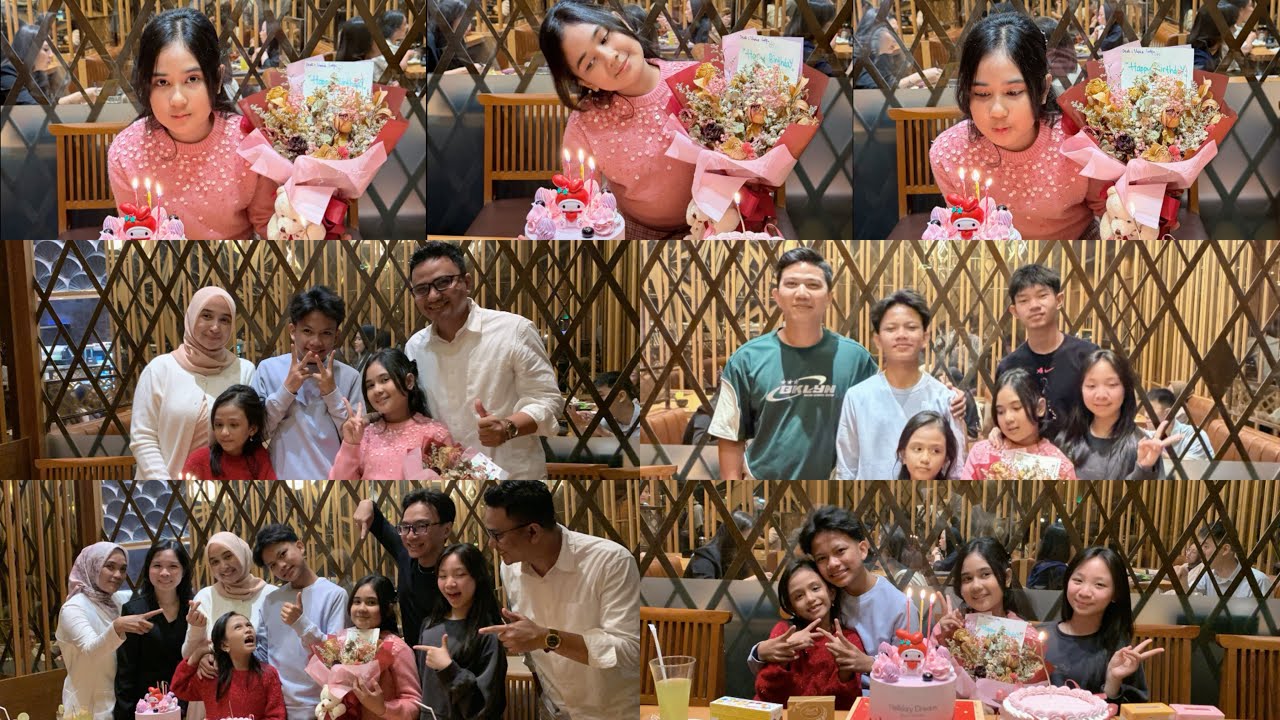 SERU ❗️Perayaan Hari Ulang Tahun Vania Latifa Ke - 9 🎂