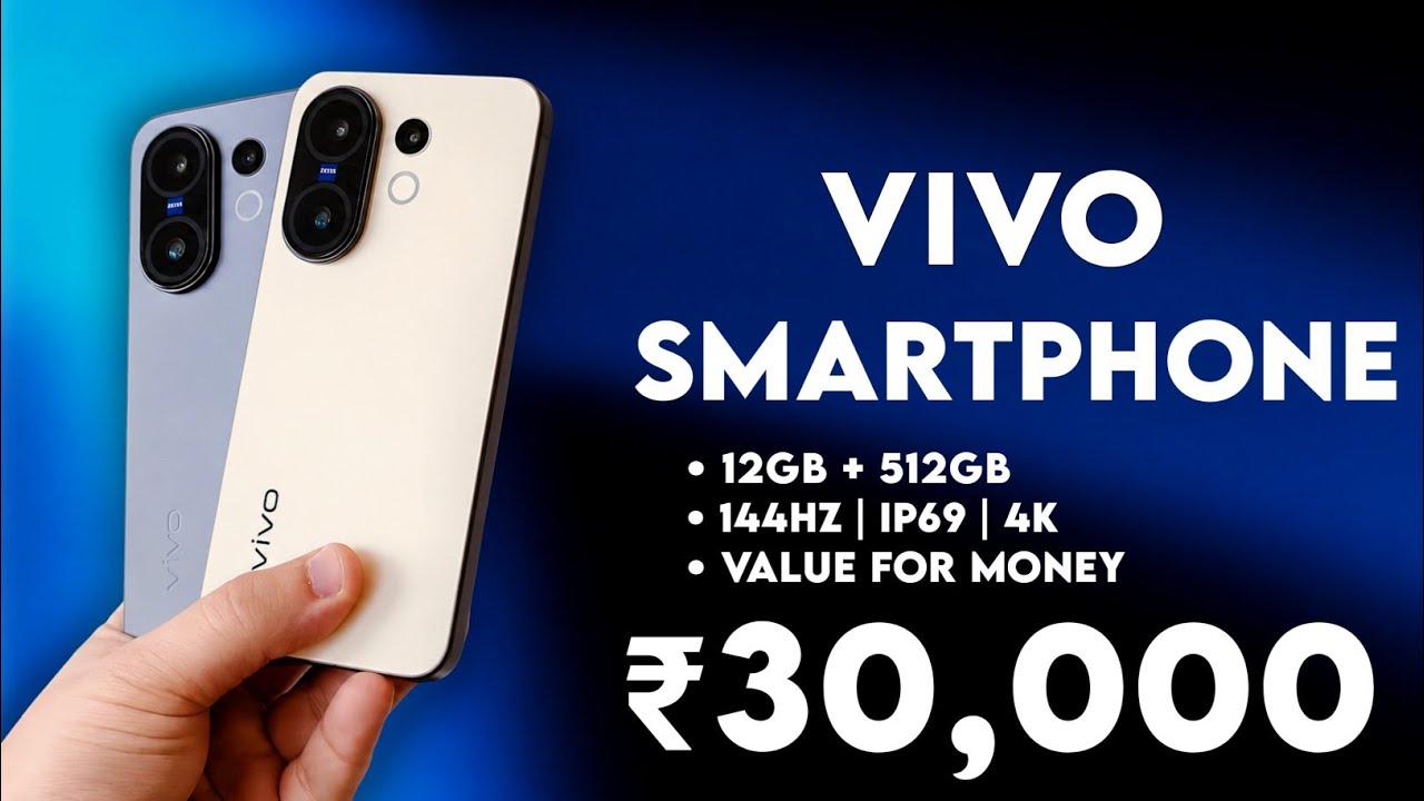 Top 5 Best Vivo Smartphones Under ₹30,000 in 2026 | Best Vivo Phones Under 30K | 144Hz + IP69