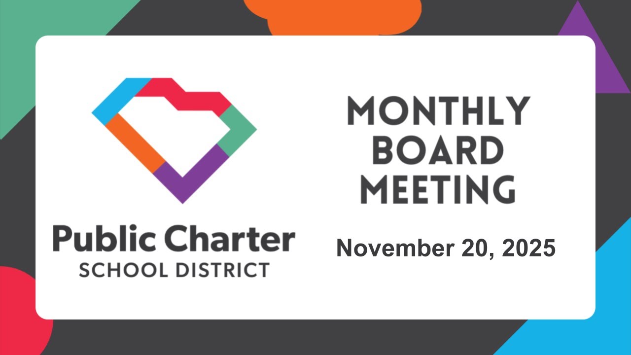 November 20th, 2025 - School District Board Meeting