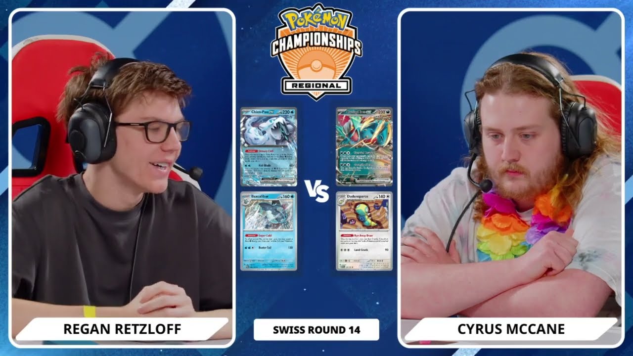 TCG Regan Retzloff Vs Cyrus Mccane - 2024 Pokémon Orlando Regional Championships R14