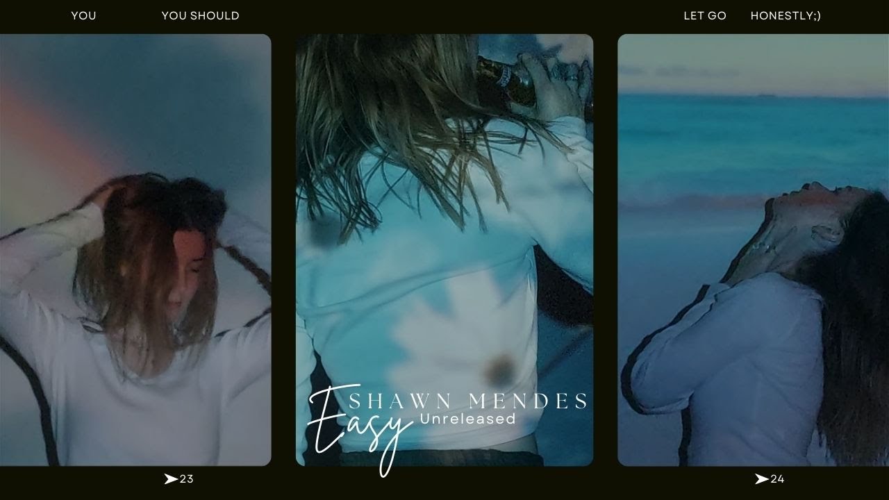 Easy Shawn Mendes (Unreleased) (Visuals? I was bored)
