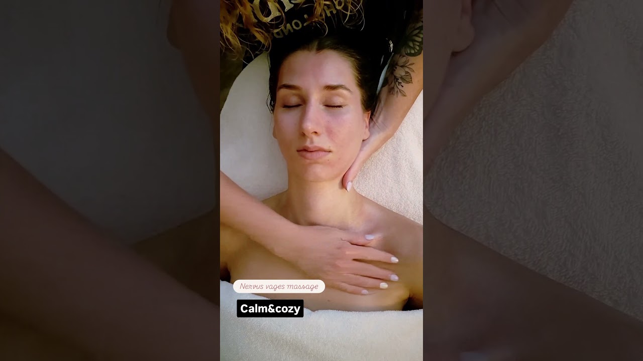 Nervus vagus massage voor een diepere ontspanning. Een reset voor je systeem 🌿
