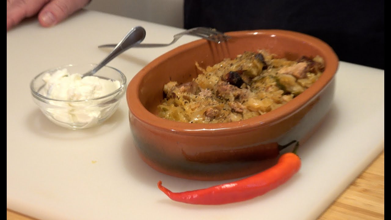 Sekelji gulaš - Hungarian cabbage stew a la “Székely”