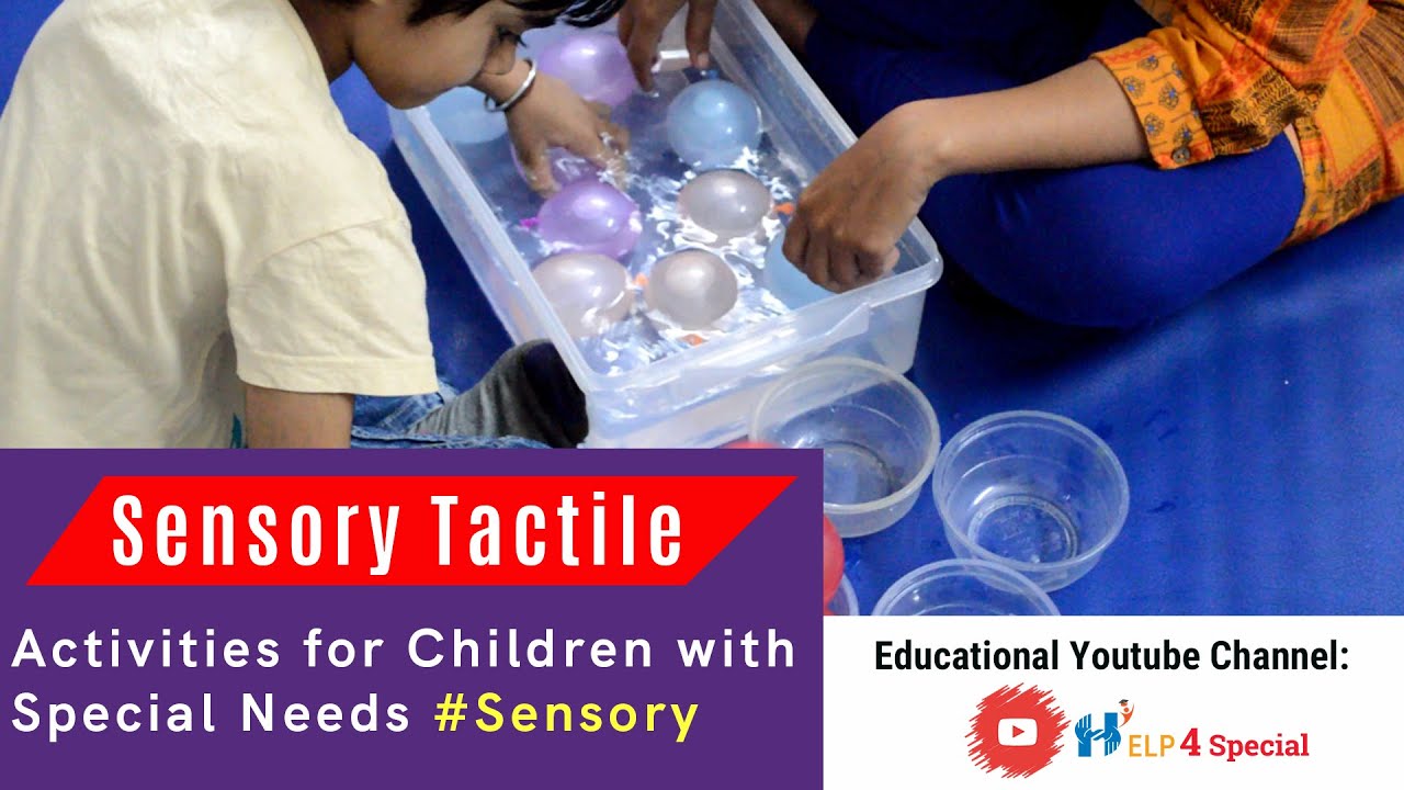 Sensory Tactile Activity, Autism (@Help4Special )