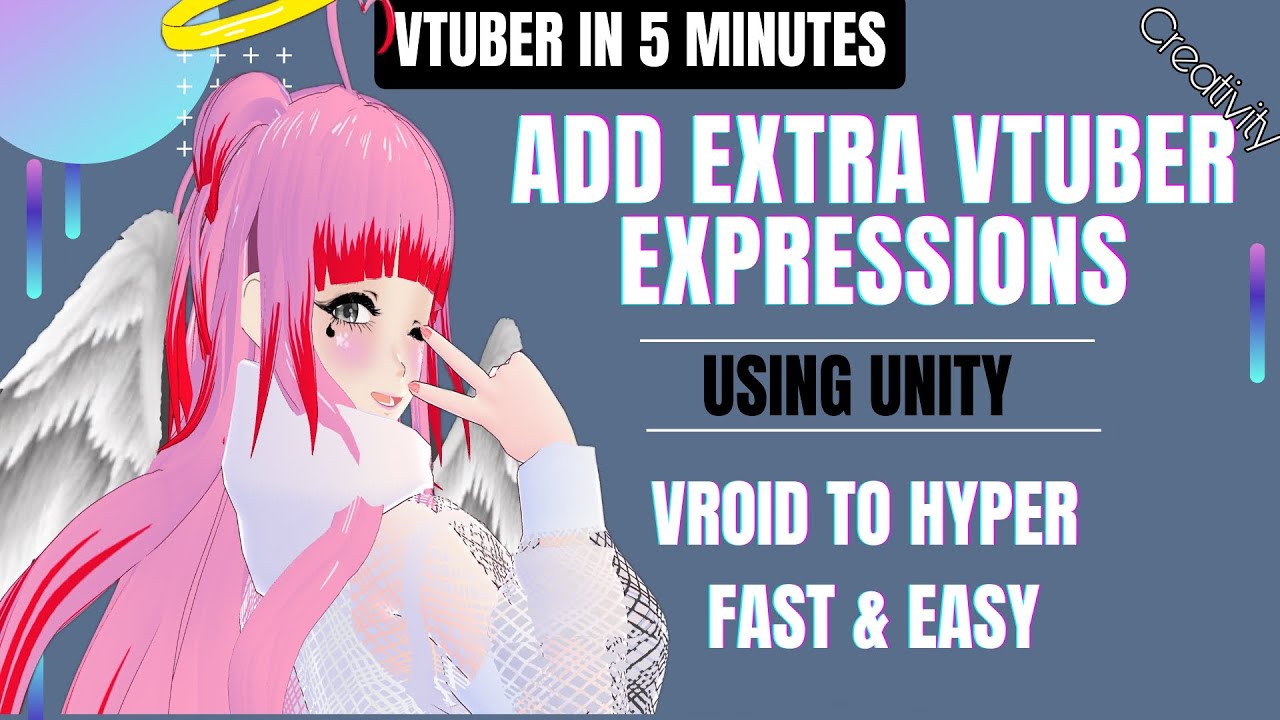 【Unity】Add Blendshapes Expressions to Vroid Avatar and Import to Hyper Online