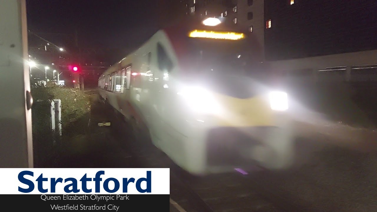 Trains at Stratford (London) 28/10/2025