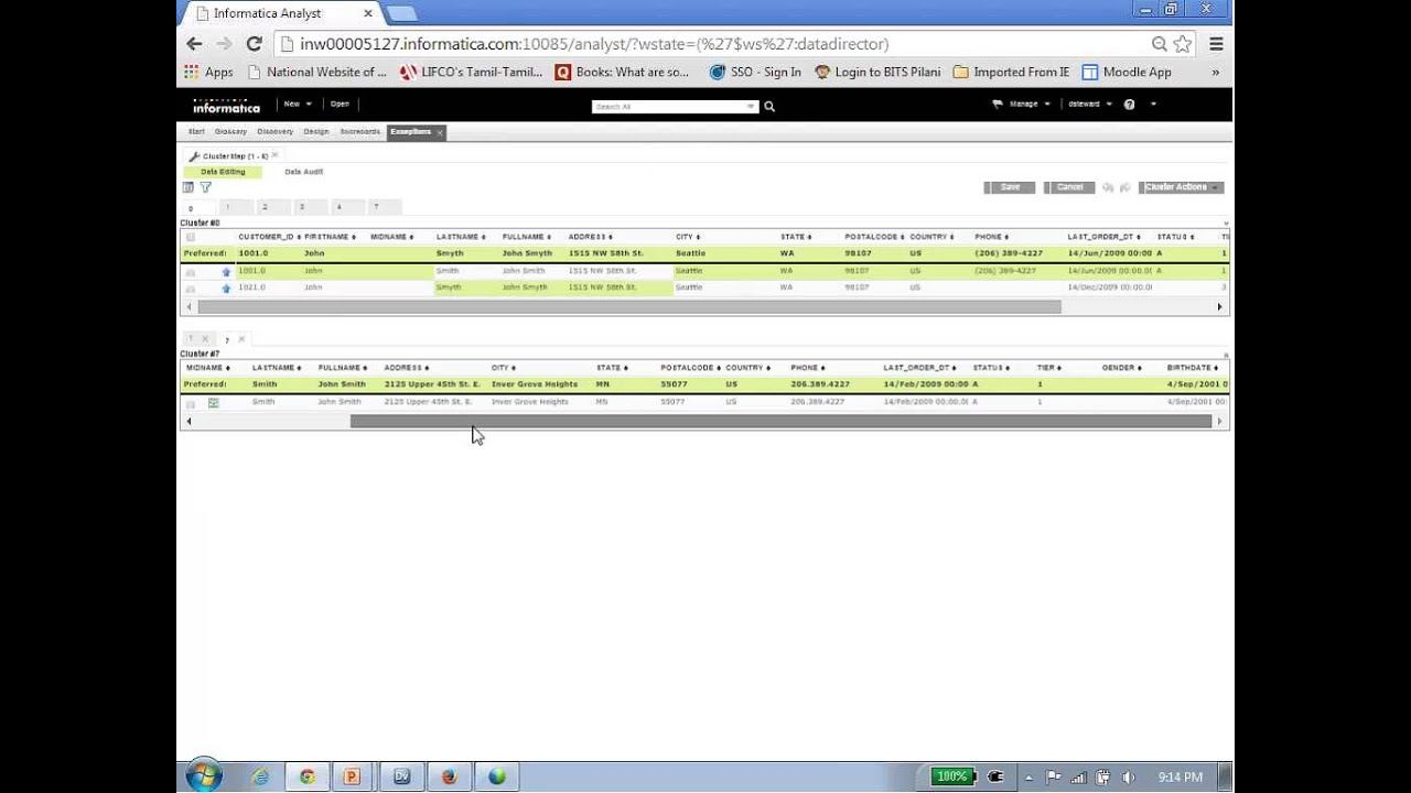 INFASupport Webinar Series: Human Task & Exception Data Management with IDQ 9 6 1