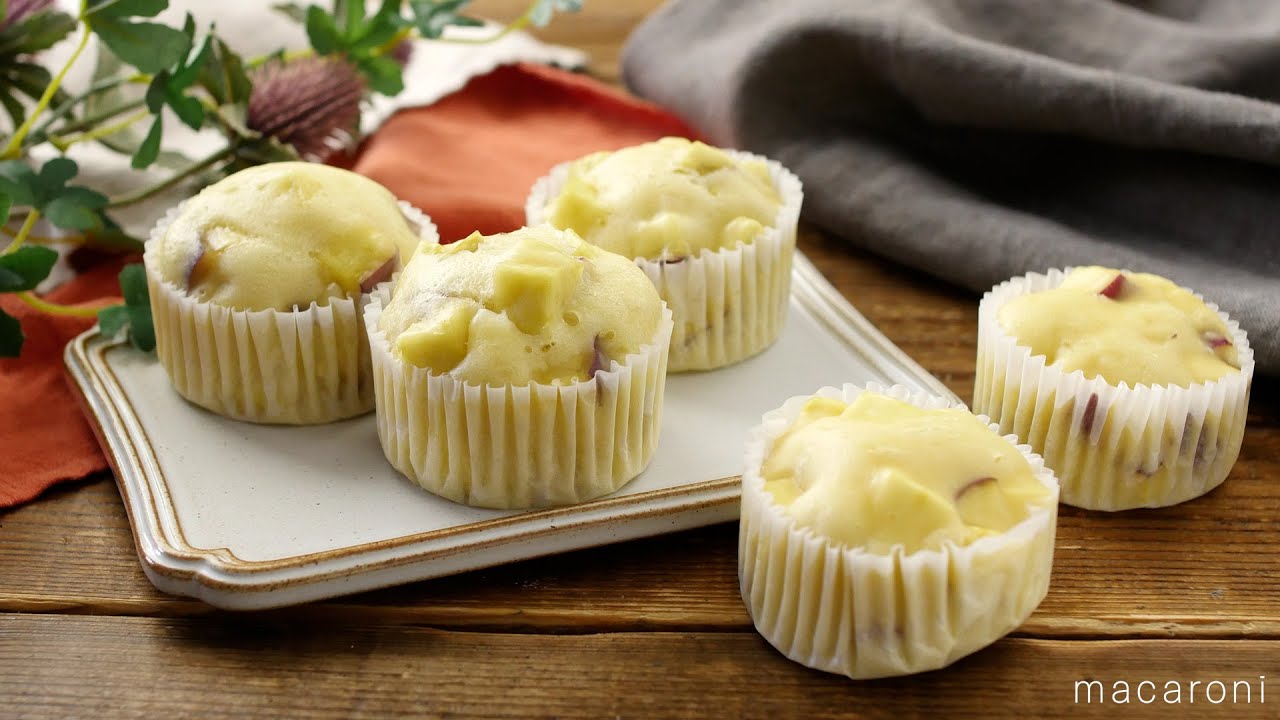 【ホットケーキミックス鬼まんじゅう】さつまいもスイーツレシピ！簡単蒸しパン♪｜macaroni（マカロニ）