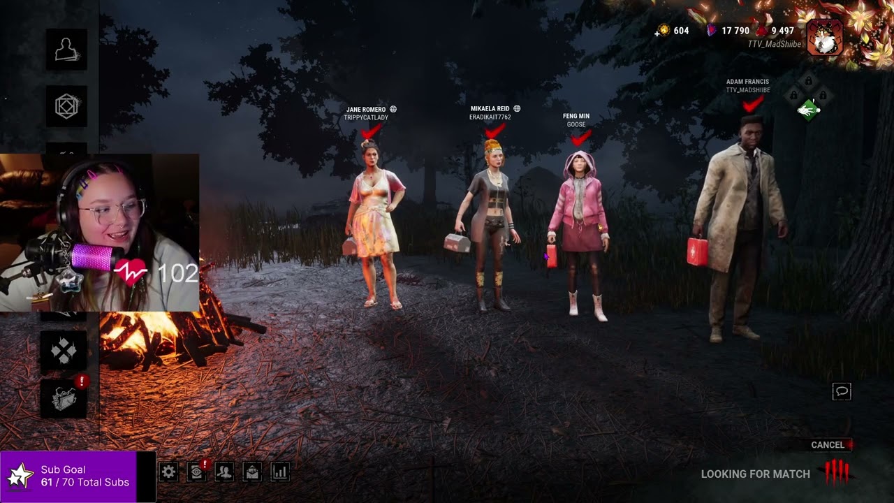 DBD, Fortnite and RV There Yet.