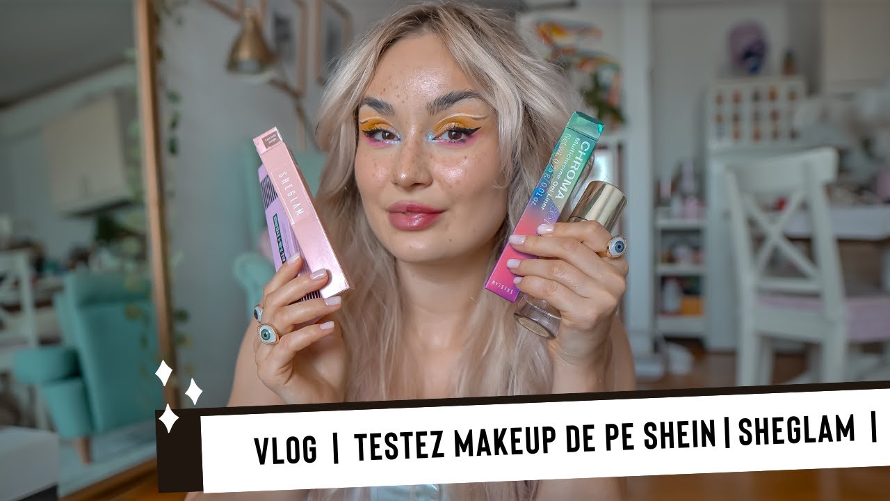 VLOG | Testez makeup de pe SHEIN | SHEGLAM |