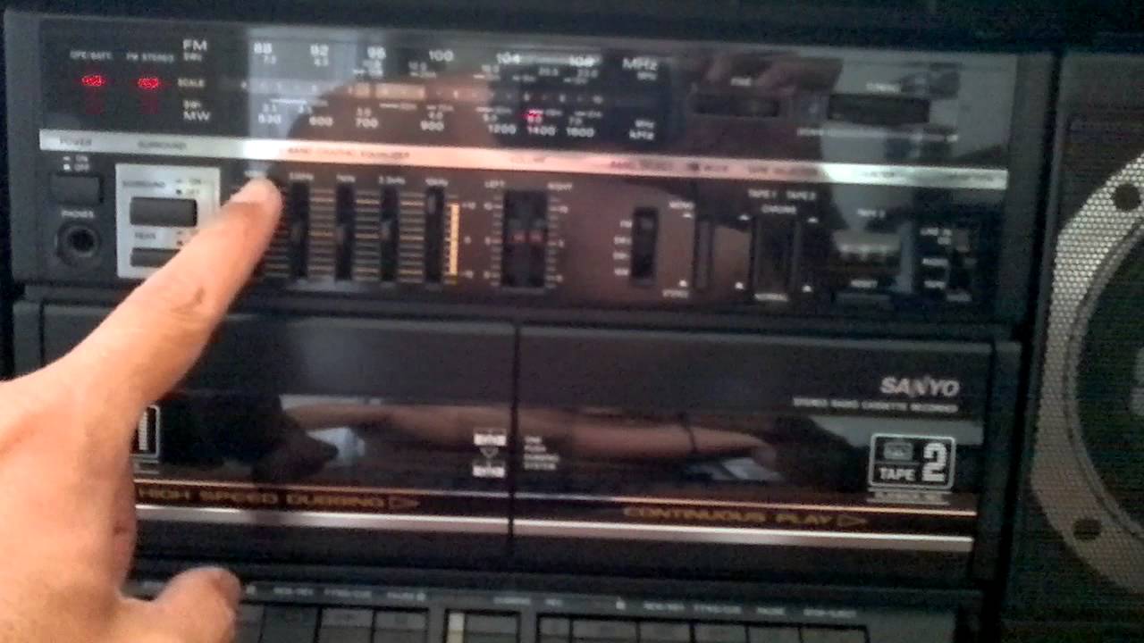 FISHER boombox  ph 803 and SANYO NICE!!!!!!!!!!!!!!