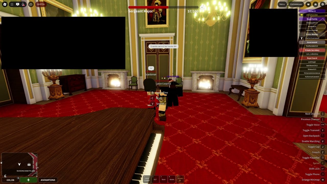 Roblox Buckingham Palace - Royal Military Police Patrol #1