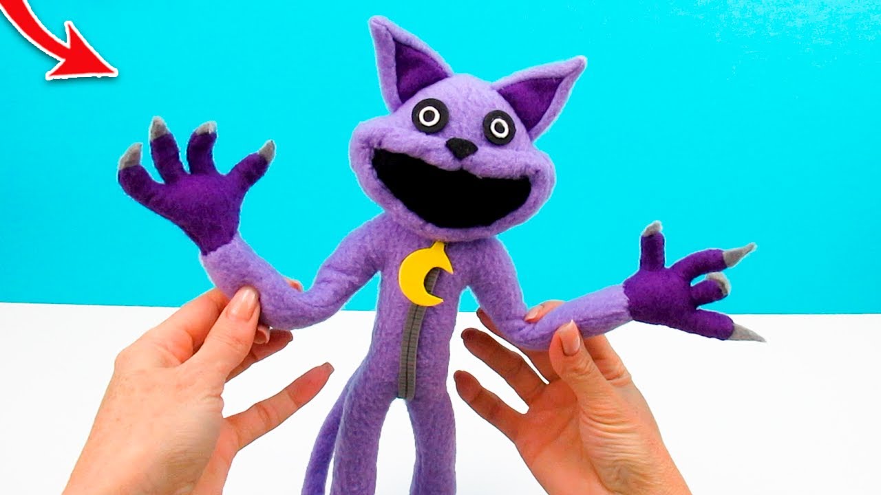 I Made CatNap (sew) Smiling Critters Poppy Playtime 3 out of plush !How To Make Toys Cool Crafts