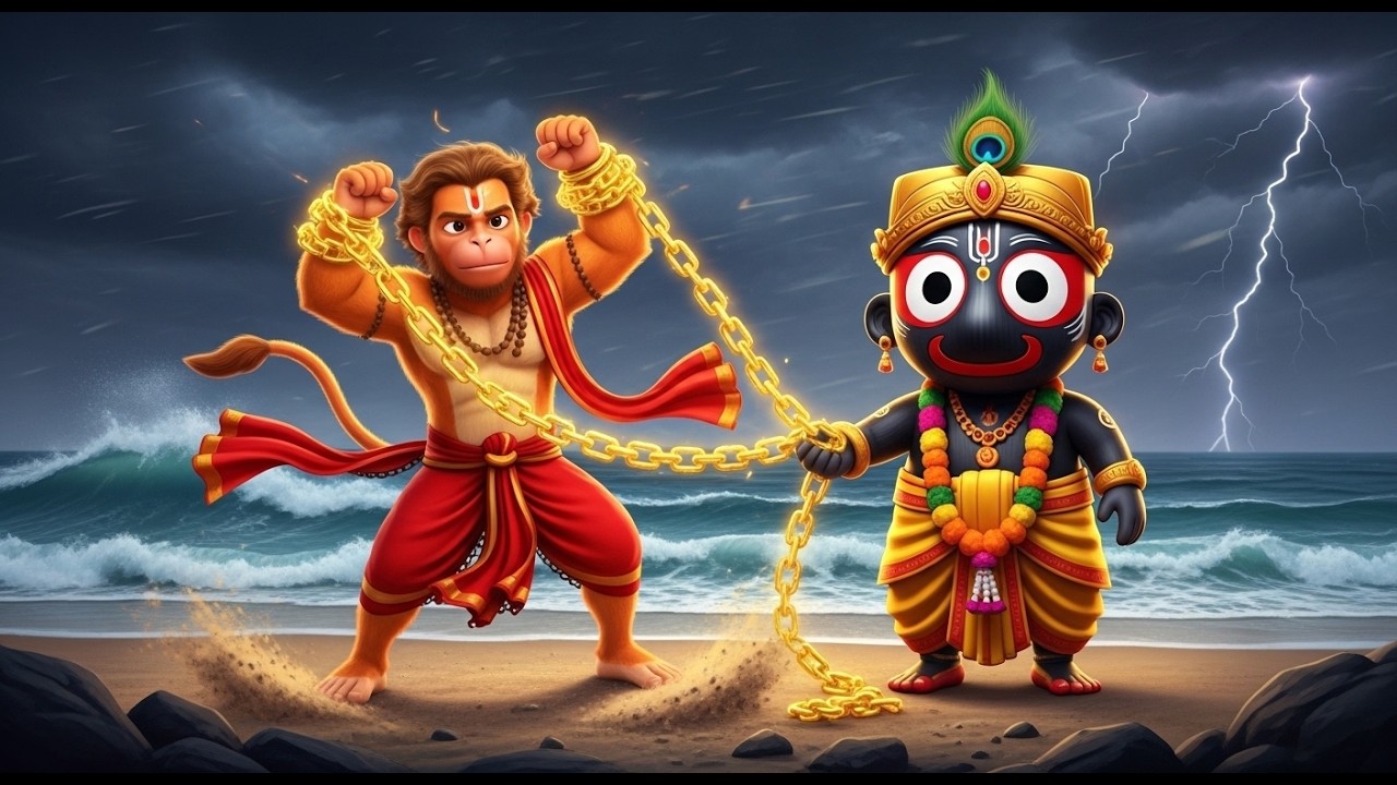 क्या हुआ जब जगन्नाथ हनुमान जी को अपना बंधक बनाए? || सच्ची कहानी