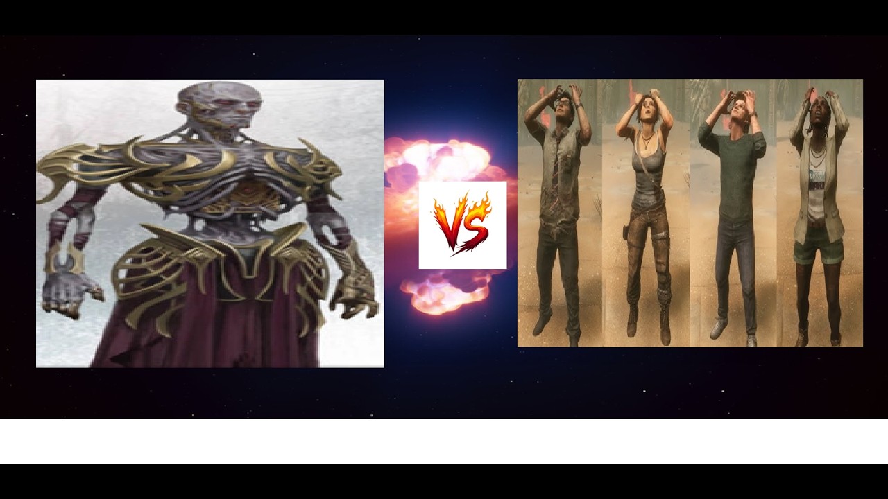 ARCh-Lich with a snatched waist vs humans. (dbd Lich gameplay)