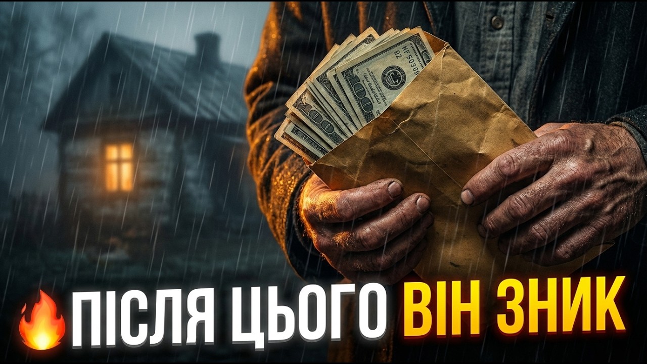 Він узяв гроші. І більше не прийшов.
