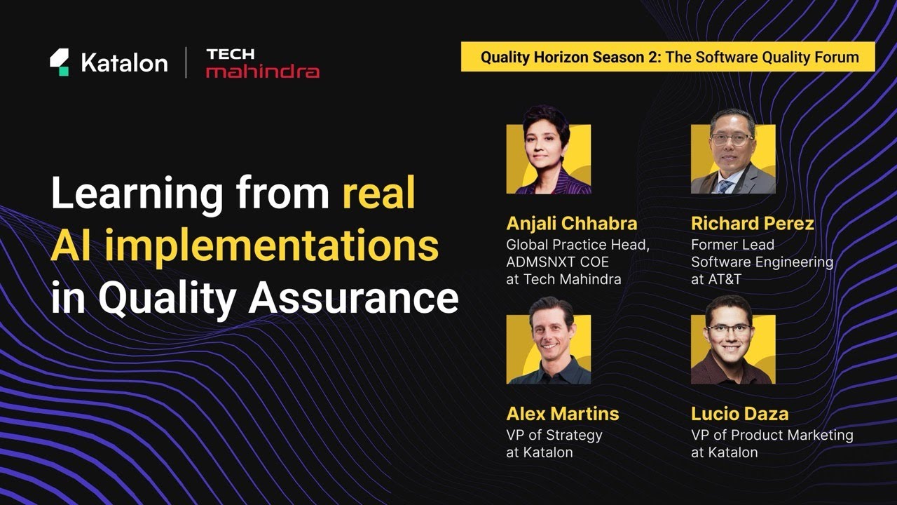 Quality Horizon | S2E1| Learning from real AI implementations in Quality Assurance