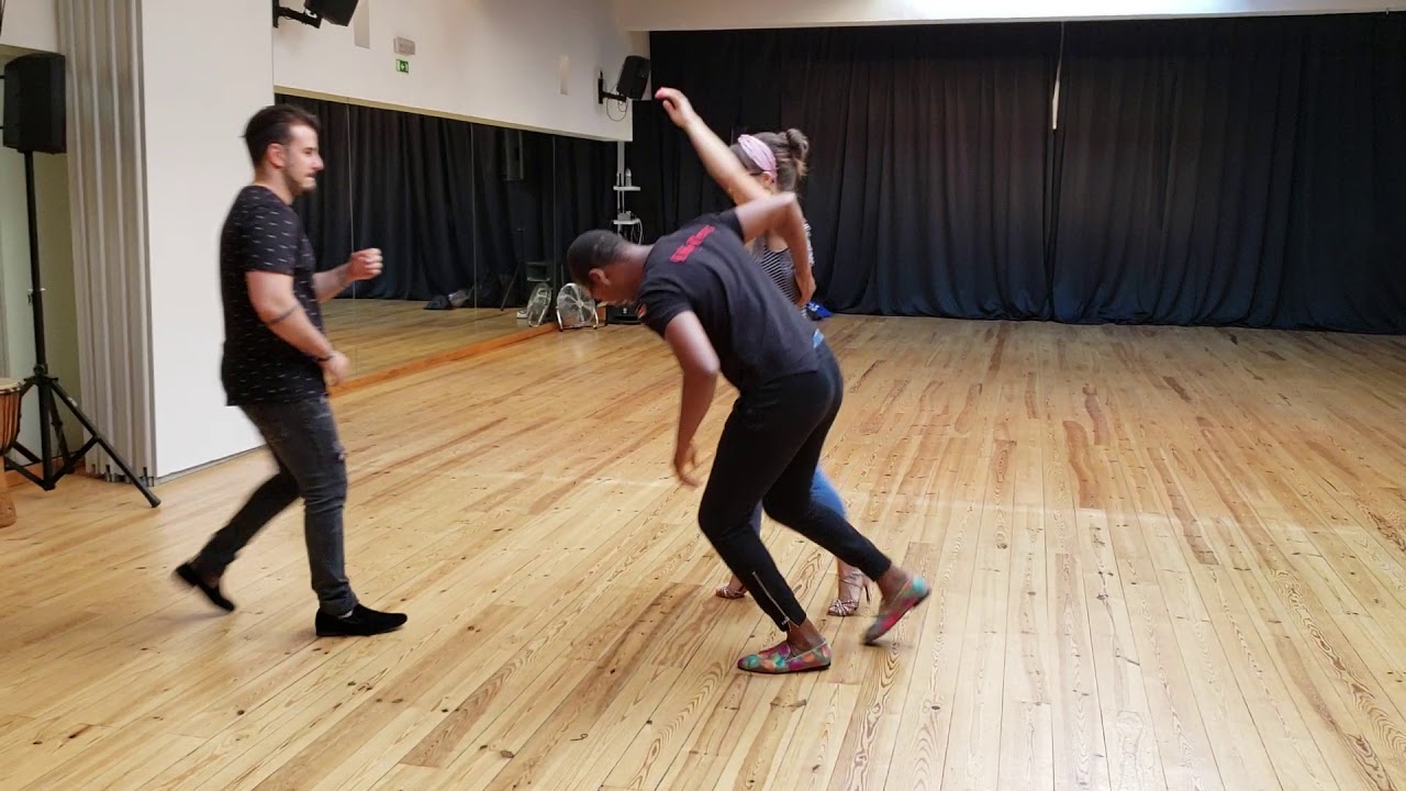 Kizomba demo in Portugal with Eddy Vents, África, Mafalda and Joseal