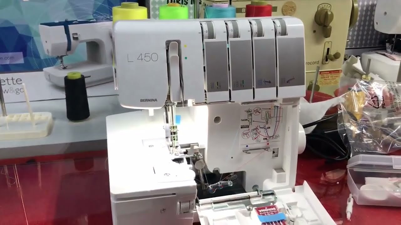 BERNINA L450 Kullanımı – Overlok Makinesi Eğitimi ve İpuçları!
