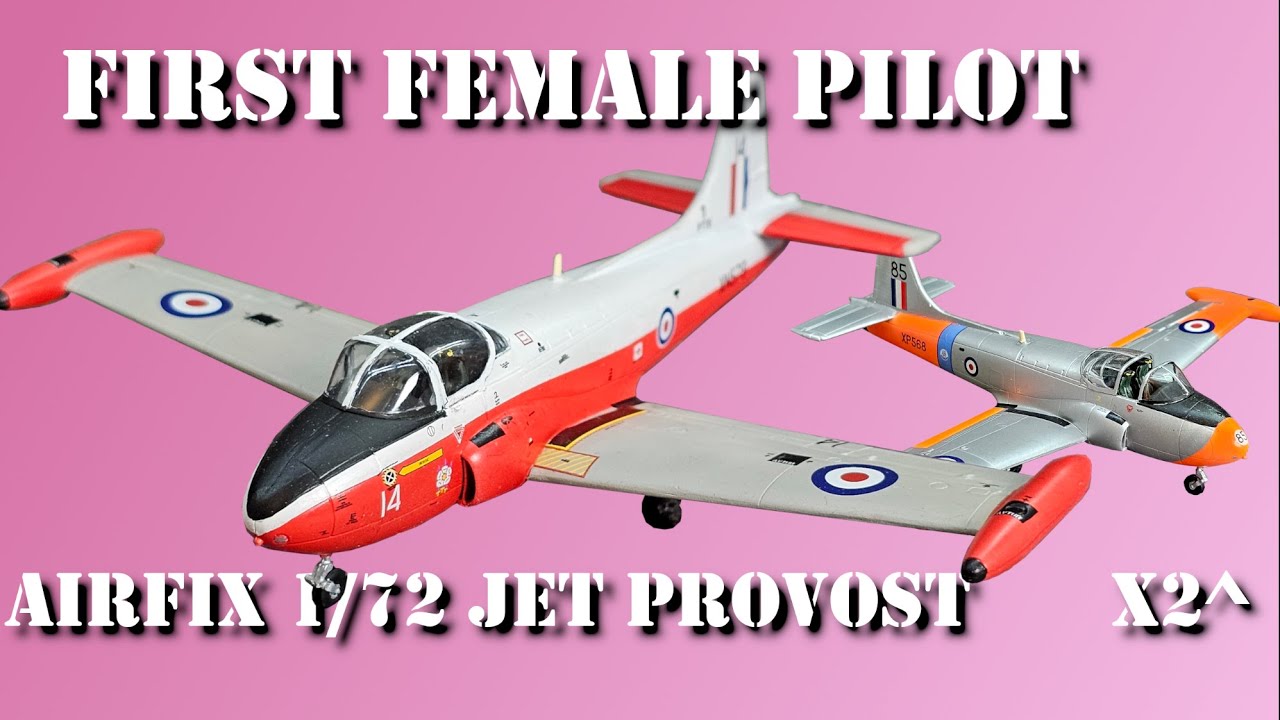 The EXCELLENT Airfix 1/72 Jet Provost for International Women's Day 2025