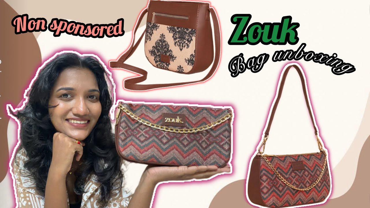 Finally zouk Bag unboxing🤩| Non-sponsored video| #zouk #bagreview #akankshadesai 