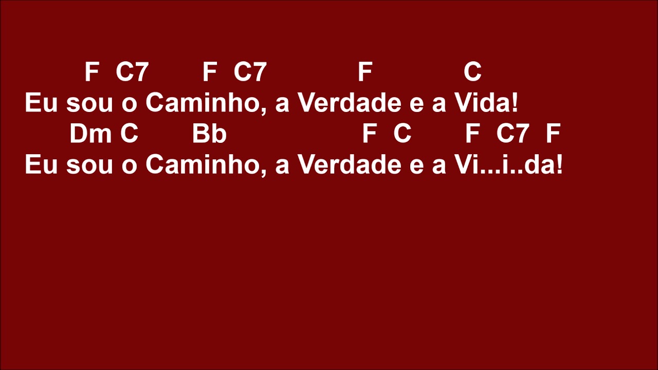 [ENTRADA] 1309 - EU SOU O CAMINHO