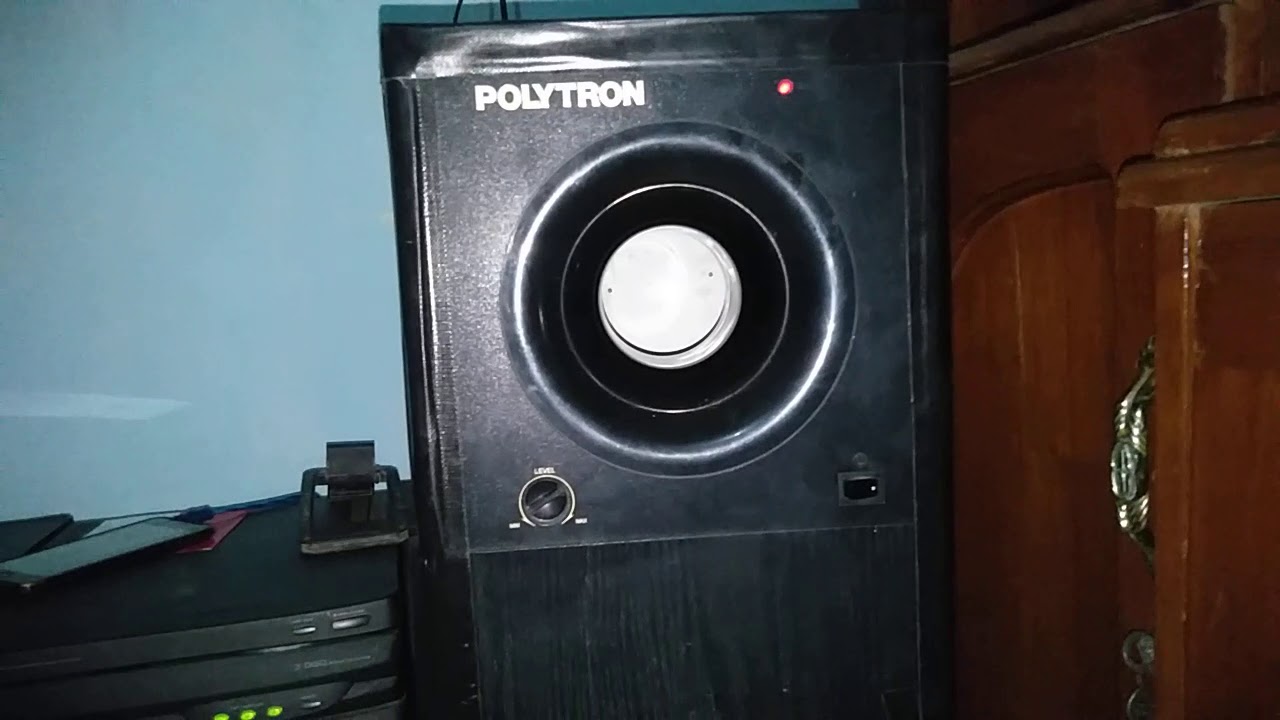 Bass test polytron psw 500c vs hifi kenwood rxd c-3