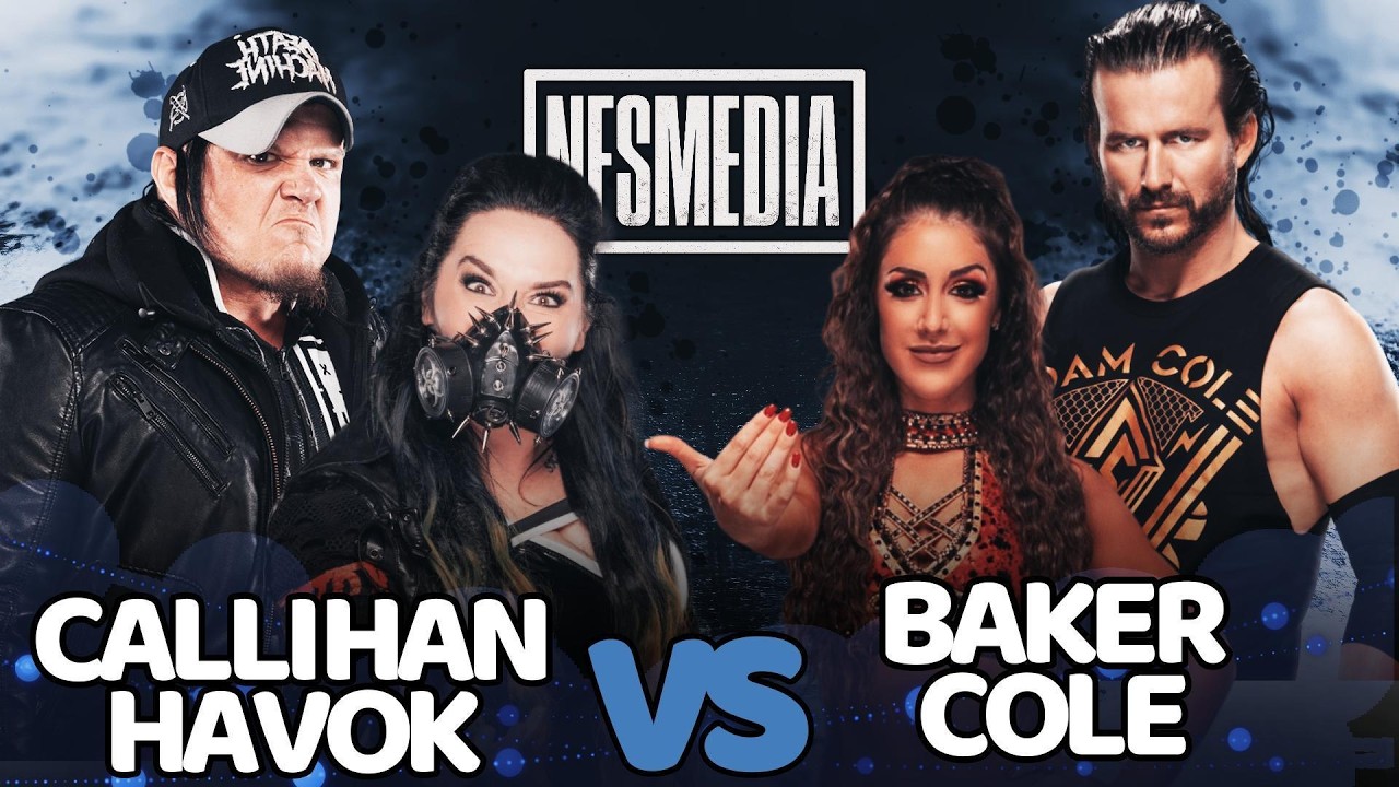 Jessicka Havok & Sami Callihan VS Britt Baker & Adam Cole #intergenderwrestling
