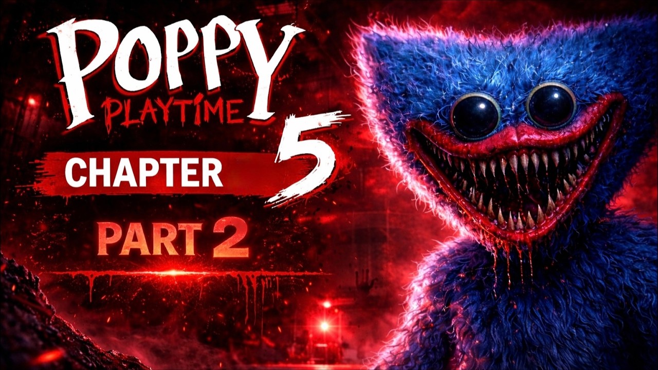 Poppy Playtime Chapter 5 – Part 2 Full Walkthrough | Secrets Hidden Everywhere