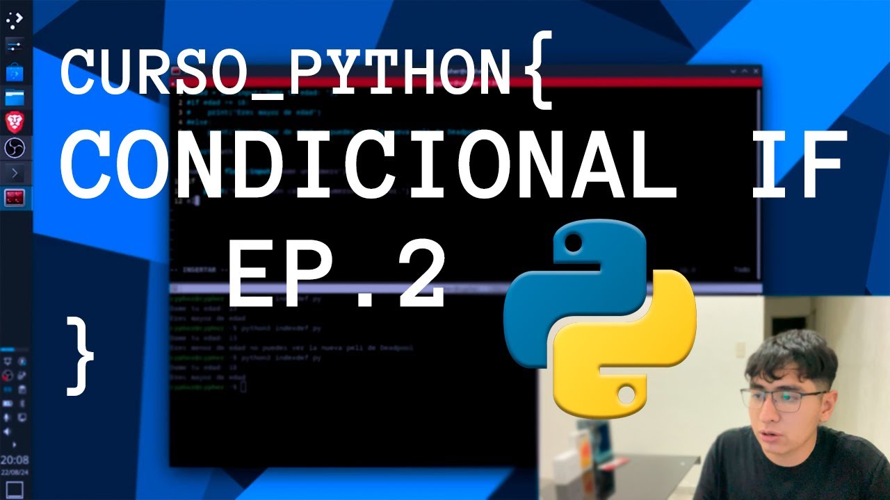 Curso Python desde 0 (Condicional if) Ep.2